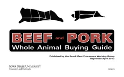 The Whole Animal Approach: A Guide to Selling Beef and Pork Shares
